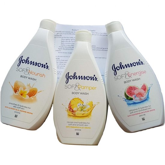 Gel de Dus JOHNSONS Soft Nourish, 400 ml, Cu Extract de Ulei de Migdale si Iasomie, Gel de Dus Johnsons, Gel de Dus Parfum Deosebit, Gel de Dus Revigorant, Geluri de Dus Parfumate, Geluri de Dus Hidratante, Gel de Dus Energizant, Geluri de Dus Johnsons