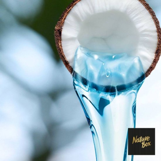 Gel de Dus NATURE BOX Passion Coconut Oil, 385 ml, Ulei Presat la Rece din Cocos, Geluri de Dus NATURE BOX, Gel de Dus cu Extracte Naturale, Gel de Dus Fara Parabeni, Geluri de Dus Hidratante, Geluri de Dus cu Ingrediente Naturale