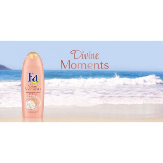 Gel de Dus FA Divine Moments, 400 ml, Parfum de Camelie, Formula Vegana, Gel de Dus FA, Gel de Dus cu Parfum, Gel de Dus Divine Moments, Gel de Dus Vegan, Gel de Dus Natural