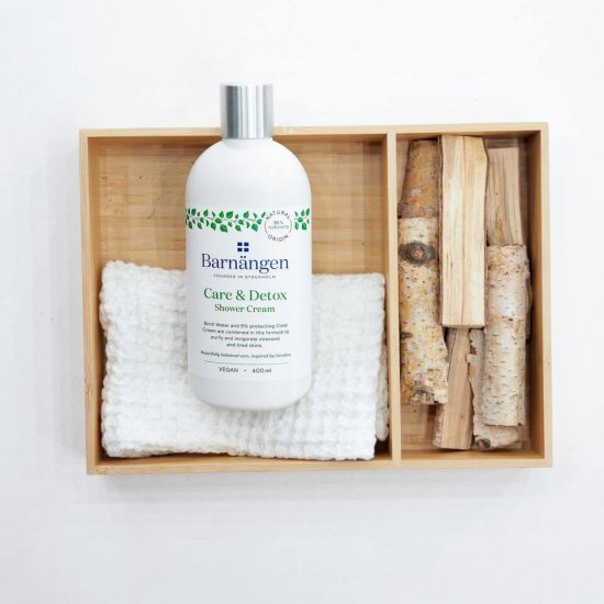 Crema Dus BARNANGEN Detox and Care 400 ml, Piele Obosita si Uscata, Vegan, Crema pentru Dus Vegana, Lotiune pentru Dus, Emulsie Vegana pentru Dus, Crema de Dus pentru Femei, Geluri pentru Dus, Gel de Dus Dama, Creme pentru Dus