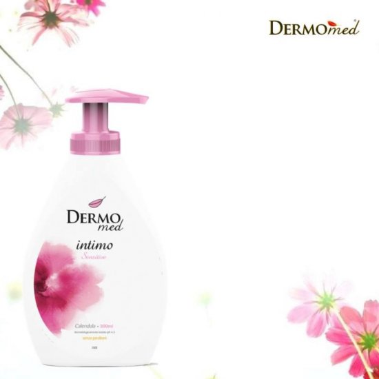 Sapun Lichid Intimo Sensitive DERMOMED, Cantitate 250 ml, Gel Intim, Sapun Intim Sensitive, Sapun Lichid Sensitive, Sapun Hidratant, Sapun Parfumat