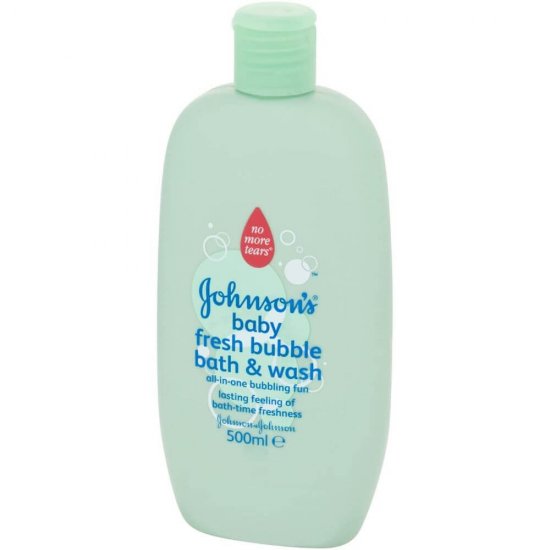 Gel De Dus JOHNSONS Fresh Bubble Bath, 500 ml, Piele Sensibila, Spuma de Baie Johnson's, Geluri de Dus Johnson's, Geluri de Dus pentru Bebelusi, Geluri de Dus pentru Pielea Bebelusilor, Geluri de Dus Ingrijire Bebelusi, Geluri de Dus Piele Sensibila