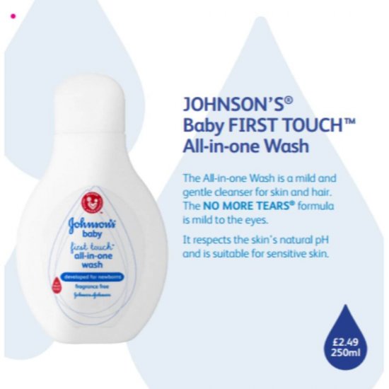 Lotiune Corp JOHNSONS Sensitive Touch, 250 ml, Fara Parfum, Lotiuni pentru Bebelusi, Lotiune Corp Johnson's, Lotiuni Johnson's, Lotiune pentru Bebelusi, Lotiune pentru Pielea Bebelusilor, Lotiune Ingrijire Bebelusi, Lotiune Hidratare Piele Sensibila