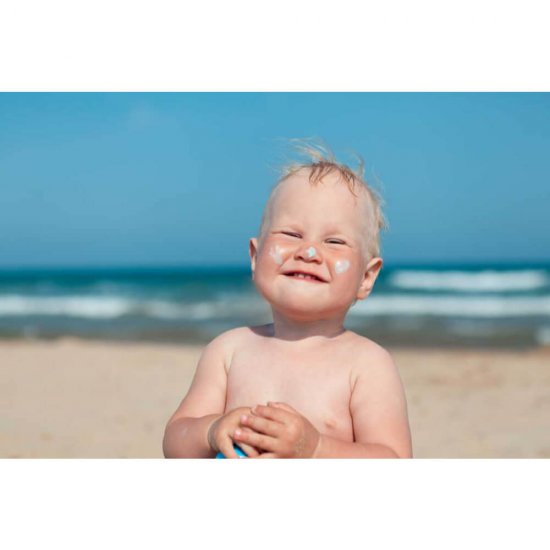 Crema de Fata si Corp cu Protectie Solara ELMIPLANT Sun Baby, 50 SPF, 75ml, Crema cu SPF pentru Copii, Lotiune pentru Copii cu Protectie Solara, Crema Protectie Solara pentru Copii, Crema SPF50 Copii,Crema Copii cu SPF, Crema SPF50 pentru Copii Elmiplant