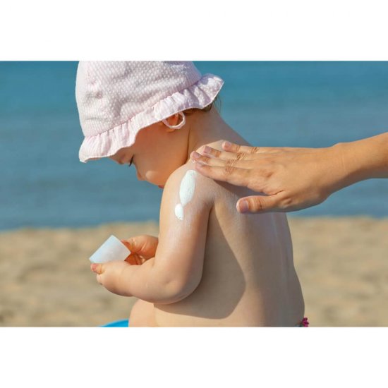 Crema de Fata si Corp cu Protectie Solara ELMIPLANT Sun Baby, 50 SPF, 75ml, Crema cu SPF pentru Copii, Lotiune pentru Copii cu Protectie Solara, Crema Protectie Solara pentru Copii, Crema SPF50 Copii,Crema Copii cu SPF, Crema SPF50 pentru Copii Elmiplant