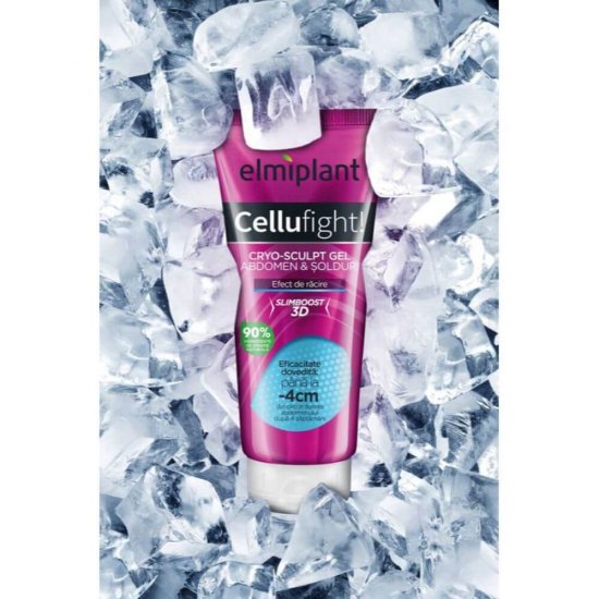 Gel Anticelulitic Elmiplant Cellufight, 200ml, Cryo Sculp, Gel Masaj Anticelulitic Cellufight Cryo Sculp, Gel Masaj Anticelulitic Elmiplant Cellufight Cryo Sculp, Gel Anti Celulita Cellufight, Gel Impotriva Celulitei, Gel Anticelulitic Cryo Sculp