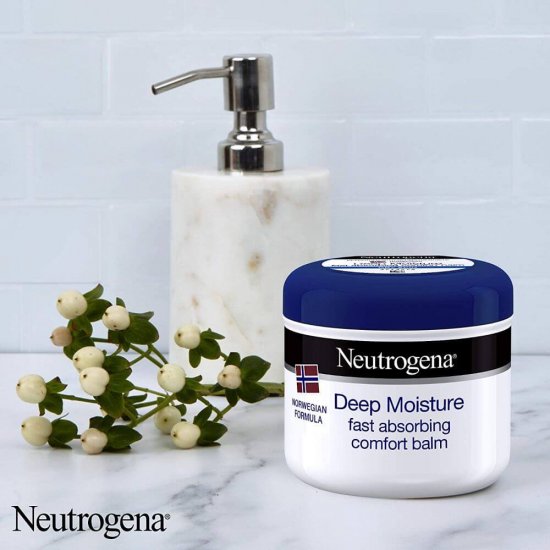 Crema de Corp Neutrogena Deep Moisture, 300 ml, Crema de Corp pentru Piele Uscata, Creme Hidratare Corp Neutrogena Deep Moisture, Crema Hidratanta pentru Corp, Neutrogena Deep Moisture Crema de Corp, Creme Hidratante de Corp, Creme Piele Uscata