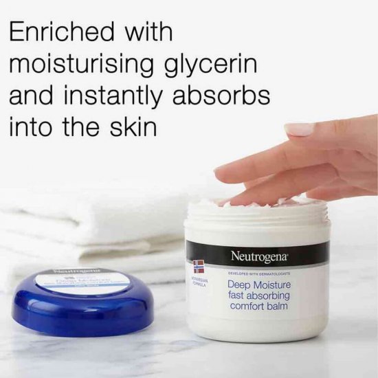 Crema de Corp Neutrogena Deep Moisture, 300 ml, Crema de Corp pentru Piele Uscata, Creme Hidratare Corp Neutrogena Deep Moisture, Crema Hidratanta pentru Corp, Neutrogena Deep Moisture Crema de Corp, Creme Hidratante de Corp, Creme Piele Uscata