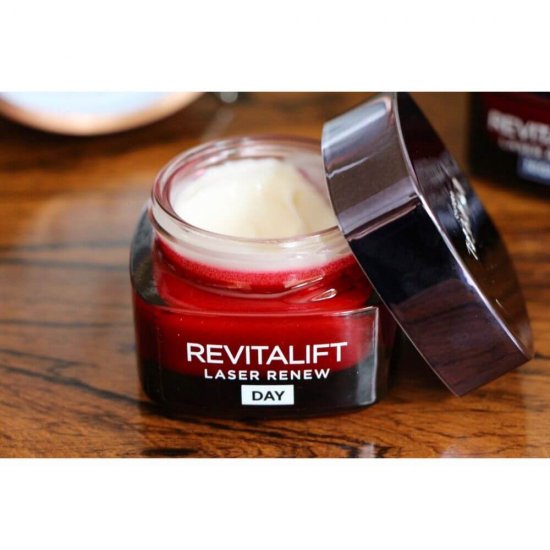 Crema Antirid de Zi L'Oreal Paris Revitalift Laser Renew, 50 ml, Crema Hidratanta pentru Fata, Crema Antirid Loreal Laser Renew, Crema Revitalift Laser Renew, Crema de Fata Antirid, Crema de Zi Antirid, Creme Antiriduri Loreal
