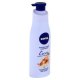 Lotiune Corp NIVEA COCOA, 200 ml, Extract de Cacao, cu Pompita, Lotiuni de Corp, Lotiune pentru Corp, Lotiune Ingrijire Corp, Lotiune Hidratanta, Lotiune pentru Hidratare, Lotiune pentru Piele Uscata si Sensibila