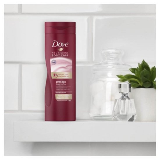 Lotiune Corp DOVE Pro Age, 250 ml, pentru Hidratare Intensa, Lotiuni de Corp Dove, Lotiuni de Corp, Lotiune pentru Corp, Lotiune Ingrijire Corp, Lotiune Hidratanta, Lotiune pentru Hidratare, Lotiune pentru Piele Uscata si Sensibila