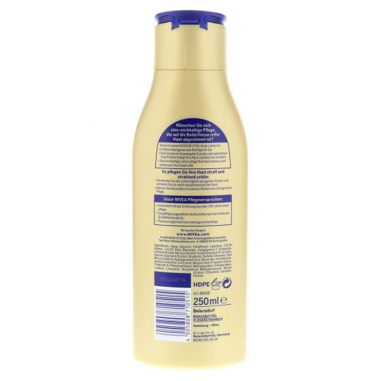 Lotiune Corp NIVEA Vital, 200 ml, cu Rodie si Coenzima Q10, Lotiuni de Corp Nivea, Lotiuni de Corp, Lotiune pentru Corp Q10, Lotiune Ingrijire Corp, Lotiune Hidratanta, Lotiune pentru Hidratare, Lotiune pentru Piele Uscata si Sensibila