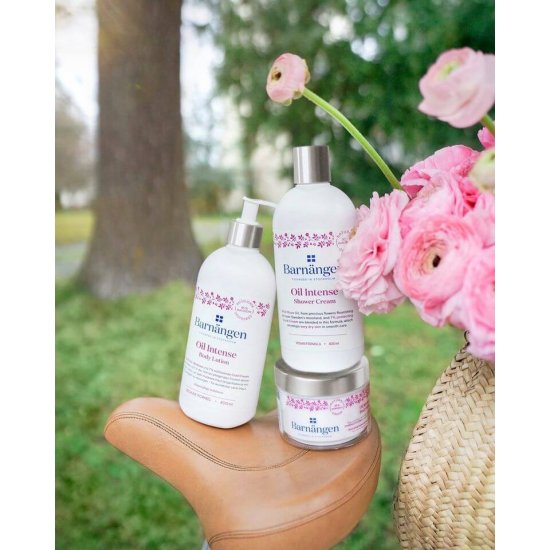 Unt Corp BARNANGEN Intense Body Balm 200 ml, Piele Uscata, Vegan, Unt pentru Corp Vegan, Crema de Corp Hidratanta, Unt de Corp pentru Femei, Unt de Corp dupa Dus, Lotiune Hidratanta pentru Corp, Creme de Corp