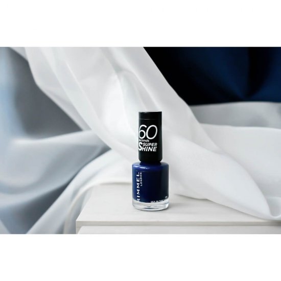 Lac de Unghii Rimmel 60 Seconds Super Shine, 720 Sea In The Dark, 8 ml, Lac pentru Unghii, Lac de Unghii Rimmel, Lac de Unghii Rimmel London, Lac de Unghii 60 Seconds, Lac de Unghii Super Shine, Oja Unghii, Oja pentru Unghii