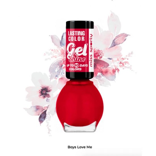 Lac de Unghii Miss Sporty Lasting Colour 540 Boys Love Me, 7 ml, Lasting Color Gel Shine Nail Polish, Lac de Unghii Gel, Lac de Unghii Rosu, Oja Rosie, Lac Gel de Unghi, Gel Lac de Unghi, Oje Rosii, Oja Gel, Oje Gel, Lac de Unghii Lucios