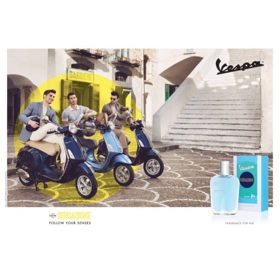 Apa de Toaleta Vespa Sensazione pentru Barbati, 30 ml, Apa de Toaleta pentru Barbati, Parfum Barbati, Parfum pentru Barbati, Parfum de Barbati, Apa de Toaleta Barbati, Parfum Vespa, Apa de Toaleta Vespa, Parfum Corp, Parfumuri Barbati