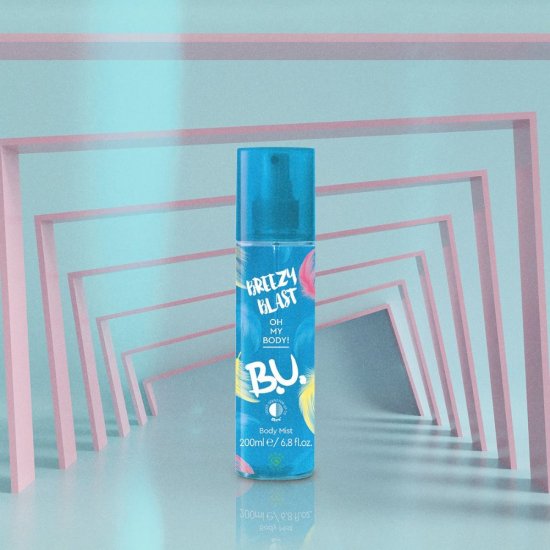 Spray Parfumat Corp B.U. Breezy Blast, Femei, 200 ml, Spray Parfumat Corp, B.U., B.U. Breezy Blast, B.U. Parfum, Spray Parfumat Corp Pentru Femei