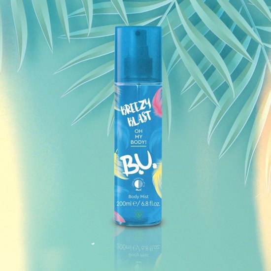 Spray Parfumat Corp B.U. Breezy Blast, Femei, 200 ml, Spray Parfumat Corp, B.U., B.U. Breezy Blast, B.U. Parfum, Spray Parfumat Corp Pentru Femei