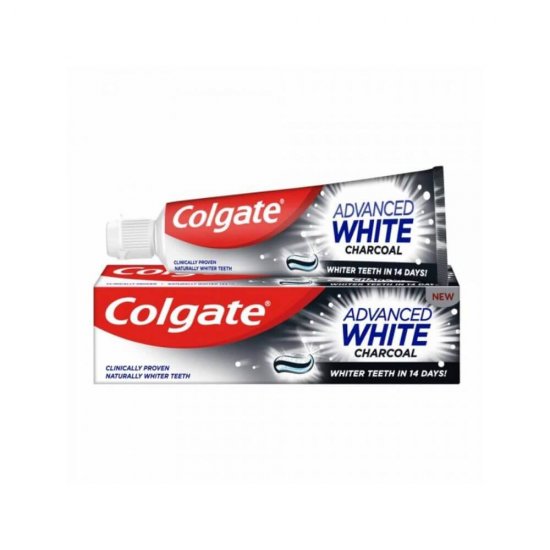 Pasta Dinti Colgate White Charcoal, 75 ml, Pasta de Dinti cu Carbune, Pasta de Dinti pentru Albire, Articole Igiena Dentara, Produse pentru Ingrjire Orala, Produse pentru Sanatate Orala, Igiena Orala, Ingrijire si Igiena Orala