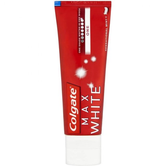 Pasta Dinti Colgate Max White One, 75 ml, Aroma de Menta, Pasta de Dinti cu Menta, Pasta de Dinti pentru Albire, Articole Igiena Dentara, Produse pentru Ingrjire Orala, Produse pentru Sanatate Orala, Igiena Orala, Ingrijire si Igiena Orala