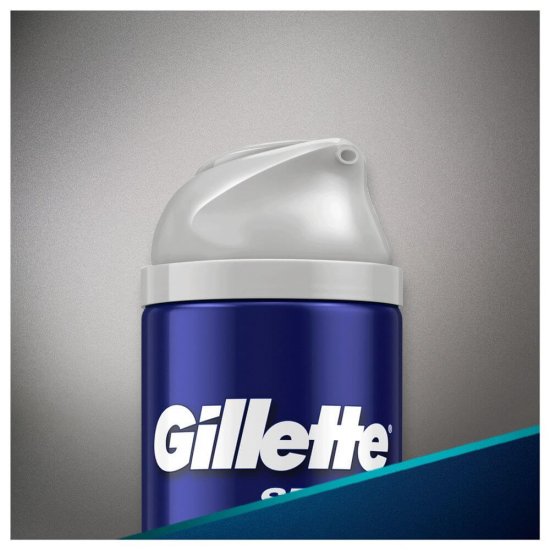 Gel de Ras cu Aloe Vera Gillette Series Aloe, 200 ml, Geluri de Ras cu Extracte Naturale, Geluri de Barbierit Gillette, Gel Hidratant de Ras, Gillette Geluri de Ras Hidratante, Produse de Barbierit pentru Barbati, Cosmetice Ras, Geluri de Barbierit
