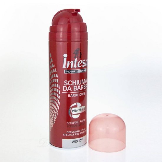 Spuma de Ras Intensa Pour Homme Vitamina E, 300 ml, Spume de Ras, Intensa Pour Homme Spuma de Ras Calmanta, Spuma de Barbierit, Spuma Hidratanta de Ras, Intensa Spume de Ras, Produse de Barbierit pentru Barbati, Cosmetice Ras, Spume de Barbierit