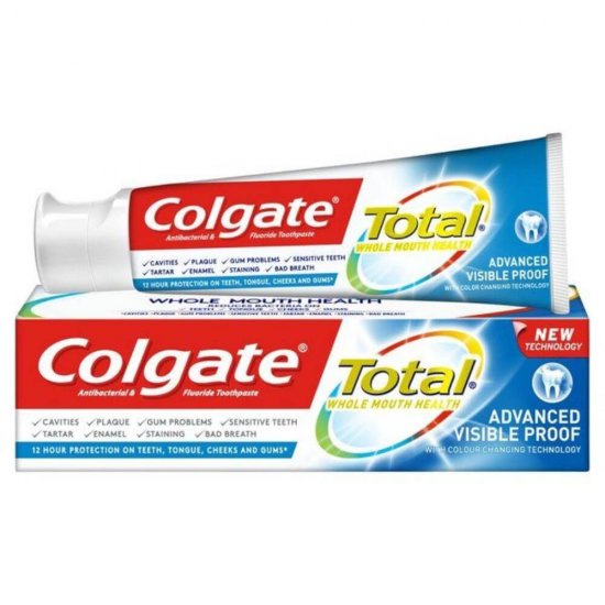 Pasta de Dinti COLGATE Total Advanced Visible Proof, 75 ml, Pasta de Dinti Colgate 75 ml Total Advanced Visible Proof, Colgate Total Advanced Visible Proof 75ml, Colgate Total Advanced Visible Proof Pasta de Dinti 75 ml