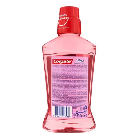 Apa de Gura COLGATE Plax Duo Mint, 500 ml, Apa de Gura, Apa de Gura Colgate, Colgate Plax Duo Mint, Apa de Gura Aroma Menta, Apa de Gura Duo Mint, Colgate Plax Duo Mint 500 ml, Apa de Gura Fara Alcool, Apa de Gura Mentolata, Apa de Gura Mentol
