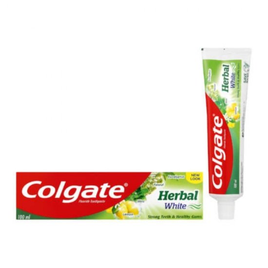 Pasta de Dinti COLGATE Herbal White, 100 ml, Aroma Fructata, Pasta de Dinti Colgate Herbal cu Fluor, Pasta de Dinti Colgate, Pasta de Dinti Colgate Herbal Aroma Fructata,  Pasta de Dinti Anticarii, Pasta de Dinti Albire