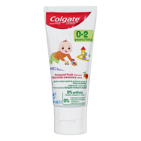 Pasta de Dinti COLGATE pentru Copii, Varsata 0-2 Ani, 50 ml, Articole Igiena Dentara Copii, Pasta de Dinti pentru Copii, Produse pentru Ingrjire Orala, Produse pentru Sanatate Orala, Igiena Orala, Ingrijire si Igiena Orala