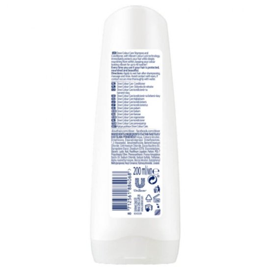 Balsam DOVE Color Care, 200 ml, pentru Par Vopsit, Balsam pentru Hranire Par Vopsit, Balsamuri Par Vopsit, Balsam Par Vopsit, Balsam Hidratant, Produse de Ingrijire a Parului, Produse Hairstyling, Blasam Ingrijire Par