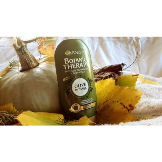 Balsam Par Deteriorat, 200 ml, Garnier Botanic Therapy Olive Mythique, Balsam pentru Par Deteriorat, Balsam pentru Par Uscat, Balsam de Par cu Masline, Balsam de Par cu Ulei de Masline, Balsam de Par pentru Regenerare