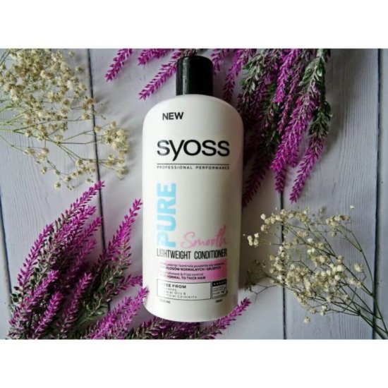 Balsam SYOSS Smooth, 500 ml, pentru Par Gras, Balsam Par Gras, Balsam pentru Parul Gras, Balsam Hranire, Balsam Revitalizant, Balsamuri Hidratante, Produse de Ingrijire a Parului, Produse Hairstyling, Blasam Ingrijire Par
