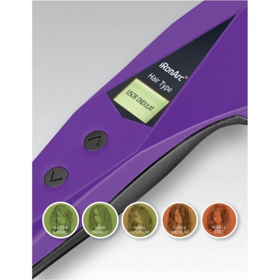 Perie Electrica Iron Arc by Michel Mercier, 5 Trepte de Viteza si 5 Trepte de Temperatura, Perie Electrica LONCOLOR, Perie Iron Arc LONCOLOR, Perie Iron Arc, Perie Michael Mercier, Perie Electrica Trepte Temperatura