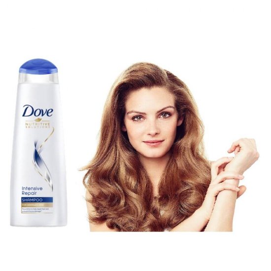 Sampon DOVE Intensive Repair 400 ml, cu Keratina, Par Normal si Uscat, Sampon Ingrijire Par Uscat, Sampon Fortifiant, Sampoane Revitalizante, Produse de Ingrijire a Parului, Produse Hairstyling, Sampon cu Keratina, Sampoane Dove cu Keratina