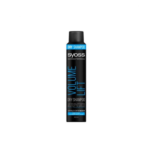 Sampon Uscat SYOSS Volume Lift, Cantitate 200 ml, Sampon pentru Spalare fara Apa, Sampon Uscat pentru Volum, Sampon Uscat pentru Coafura, Sampon Uscat Aranjare Par, Sampoane Uscate, Sampoane Uscate Profesionale, Sampon Ingijire Par