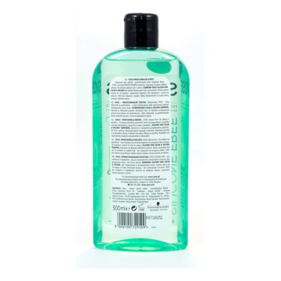 Sampon SYOSS Silicone Free, 500 ml, Par Deteriorat, Sampoane fara Silicon, Sampon Par Normal, Sampoane pentru Par Deteriorat, Sampon Antimatreata, Produse de Ingrijire a Parului, Produse Hairstyling, Sampoane Regeneratoare, Sampon Reparator Par Degradat