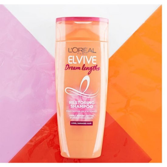 Sampon L'OREAL Paris Elseve Dream Long 250 ml, Par Lung si Deteriorat, Sampon pentru Varfuri Despicate, Sampon Reparator pentru Par, Sammpon pentru Parul Deteriorat, Sampon pentru Par Lung, Sampon Reparator Par Lung
