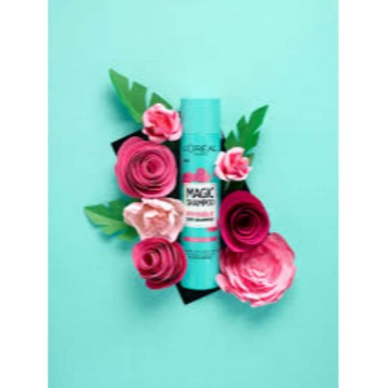Sampon Uscat L'Oreal Paris Magic Shampoo Rose Tonic, 200 ml, Sampon Uscat Magic Shampoo, Sampon Uscat Rose Tonic, Sampon Uscat Loreal, Sampon Uscat pentru Revitalizare si Volum, Sampon Uscat pentru Par, Sampoane Uscate Loreal