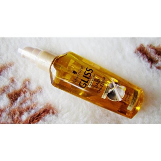 Ulei de Par GLISS Daily Oil Elixir, 75 ml, Par Uscat si Degradat, Ulei de Par pentru Femei, Ulei Reparator pentru Par, Ulei pentru Par Degradat, Ulei Reparator pentru Par Uscat, Ulei Spray Gliss, Ulei Hidratant Par Uscat