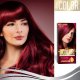 Vopsea Permanenta de Par Aroma Color 28, Rubiniu, 90 ml, Vopsea Par, Vopsea Rubinie, Vopsea Roscata, Vopsea Permanenta Roscata, Vopsea Par Roscata, Vopsea de Par Permanenta