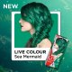 Vopsea Par Semipermanenta LIVE Ultra Brights or Pastel, 097 Sea Mermaid, 80 ml, Vopsea de Par 2 in 1 Culori Intense sau Pastel, Vopsea de Par Semipermanenta Verde, Vopsele de Par Verzi, Vopsea Par Verde Pastel, Vopsea Semipermanenta Verde