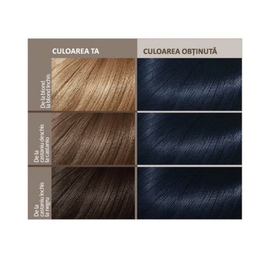 Vopsea de Par Loncolor Expert Hempstyle 1.9, Negru/Albastru, 100 ml, Vopsea de Par Permanenta, Vopsea de Par Albastru Inchis, Vopsea de Par Albastru Negru Loncolor, Vopsea de Par Loncolor, Vopsea Loncolor Expert HempStyle, Vopsea de Par 1.9