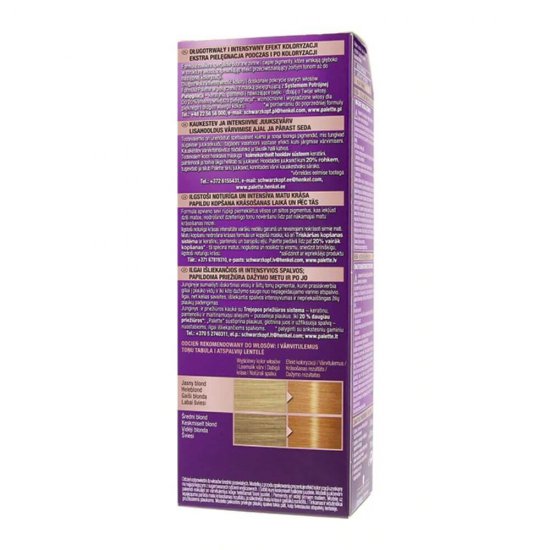 Vopsea de Par Permanenta PALETTE Intensive Color Cream 9-554, 110 ml, Nuanta Honey Extra Light Blonde, Vopsea Permanenta, Vopsea de Par Blond, Vopsele de Par Permanente, Produse Ingrijire Par, PALETTE Vopsea de Par