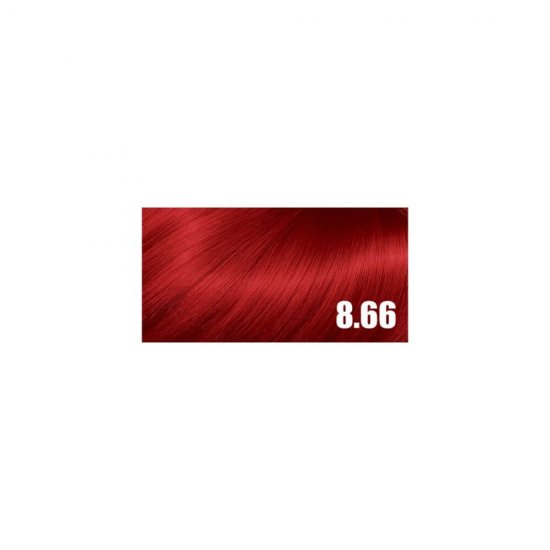 Vopsea de Par Permanenta LONCOLOR Ultra 8.66, 100 ml, Rosu Intens Deschis, Vopsea de Par LONCOLOR, Vopsea de Par Nuanta Rosie, Loncolor Vopsea de Par Culoare Rosie, Produse de Ingrijire a Parului, Vopsea Loncolor Colorare Par