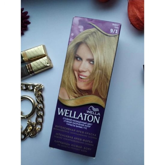 Vopsea de Par Permanenta Wella Wellaton 9/1 Blond Cenusiu Luminos, 110 ml, Cu Amoniac, Vopsea de Par, Vopsea de Par Permanenta, Vopsea de Par Wella, Vopsea de Par Wella Wellaton, Vopsea Permanenta Wella, Vopsea pentru Par, Vopsea de Par cu Amoniac