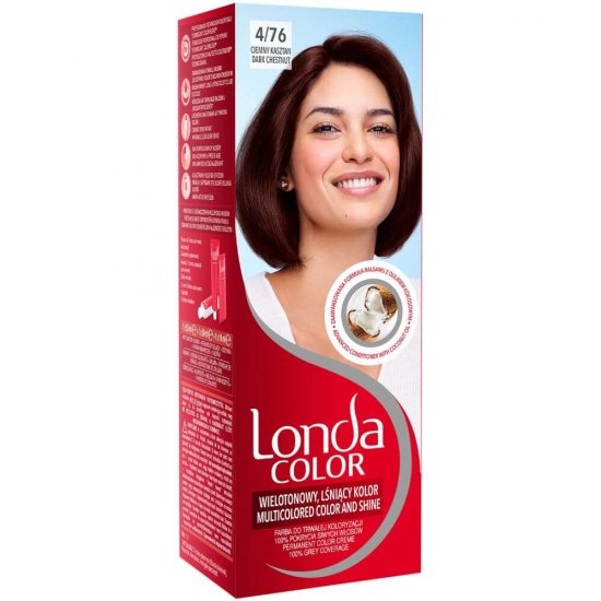 Vopsea de Par Permanenta Londa Color Blend 4/76, 110 ml, Castaniu Inchis, Vopsea LONDA Color, Colorare Par LONDA Color, Vopsea de Par Castaniu Inchis, Vopsele Hair Styling, Produse de Ingrijire a Parului, Vopsea Colorare Par LONDA Color Blend