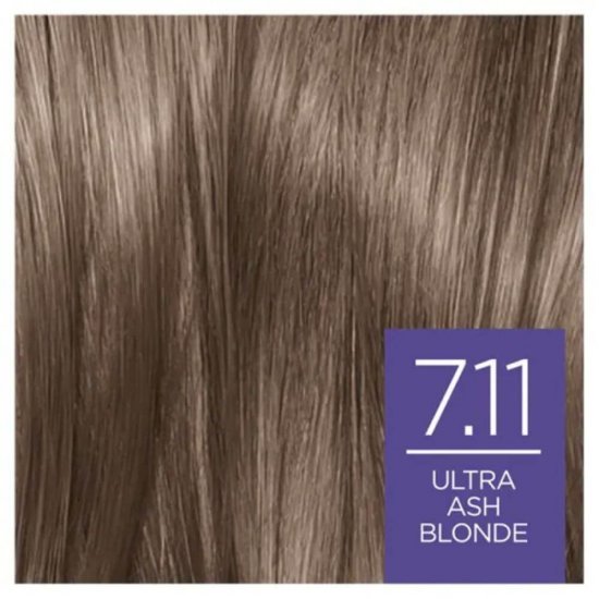 Vopsea de Par Permanenta L'Oreal Paris Excellence Cool Creme 7.11, 192 ml, Blond Ultra Cenusiu, Vopsea L'Oreal Paris, Vopsea de Par L'OREAL Paris, Vopsea de Par Blond Inchis, Produse de Ingrijire a Parului, Vopsea Colorare Par L'OREAL Paris