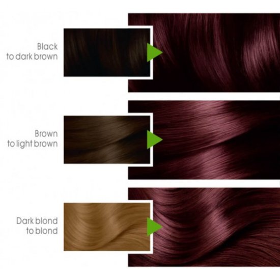 Vopsea Permanenta de Par 4.6 Rosu Intens Inchis, Garnier Color Naturals, 110 ml, Vopsea de Par, Vopsea Par Permanenta, Vopsea Permanenta Roscat Inchis, Vopsea Permanenta pentru Par, Vopsea Garnier, Vopsea Roscata Garnier, Vopsea Permanenta Garnier