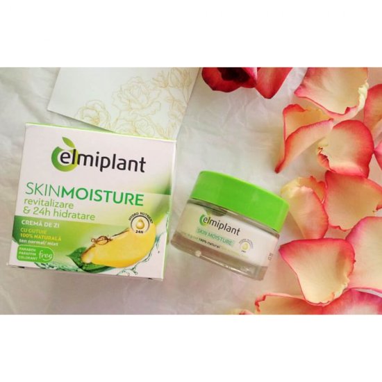 Crema Hidratanta de Zi Elmiplant Skin Moisture 25+, 50 ml, Crema, Crema de Zi Crema Hidratanta, Crema de Fata, Crema pentru Fata, Crema de Zi pentru Fata